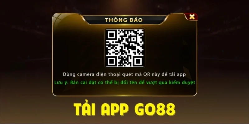 Hướng dẫn tải app Go88